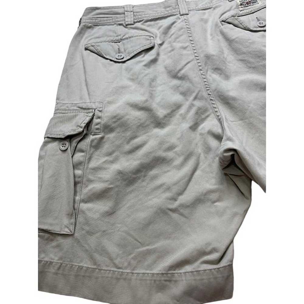 Vtg Polo Ralph Lauren Cargo Shorts Men 38 (36x9.5… - image 9