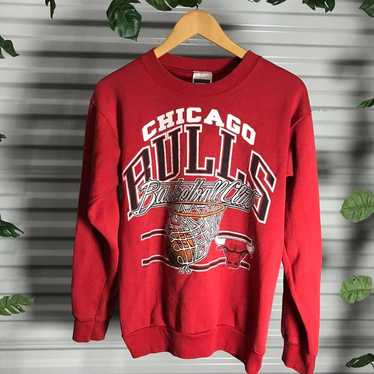 1990 NBA Chicago Bulls Graphic Sweatshirt - image 1