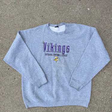 Vintage Minnesota Vikings Embroidered Sweatshirt