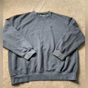 VTG 90s Nike Gray Tag Crewneck Embroidered Pullove