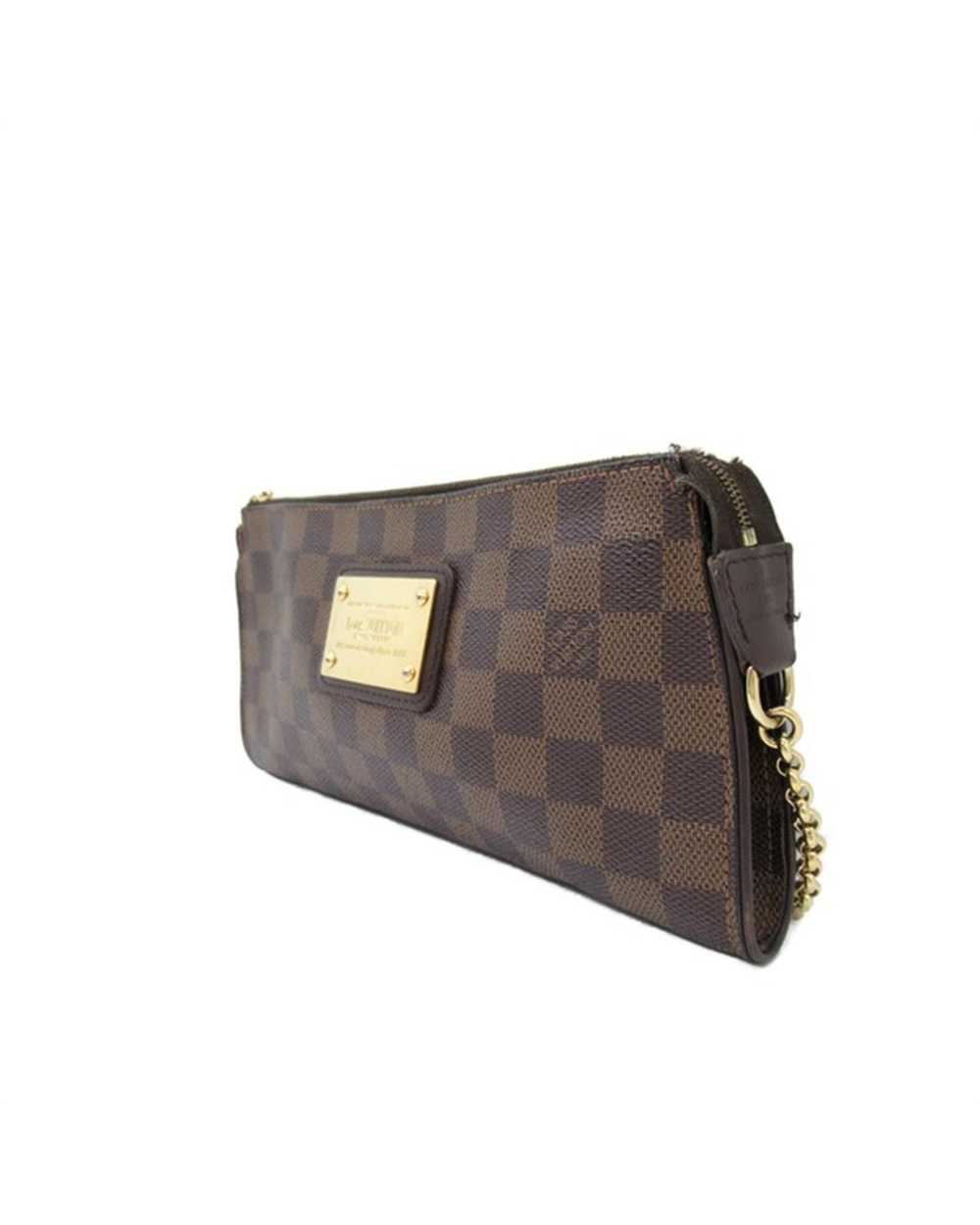 Louis Vuitton Elegant Damier Ebene Clutch in Grea… - image 3