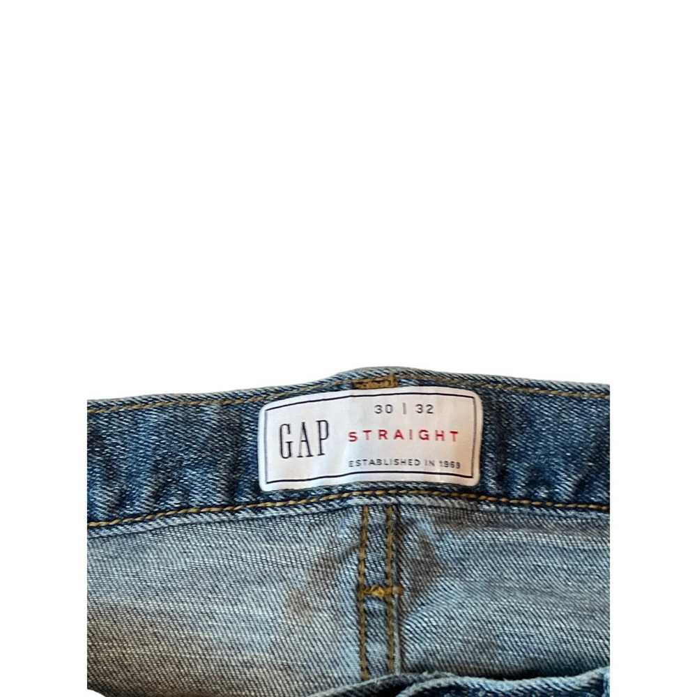 Gap Gap Denim Men's Straight Jeans Mens 30x32 - image 3