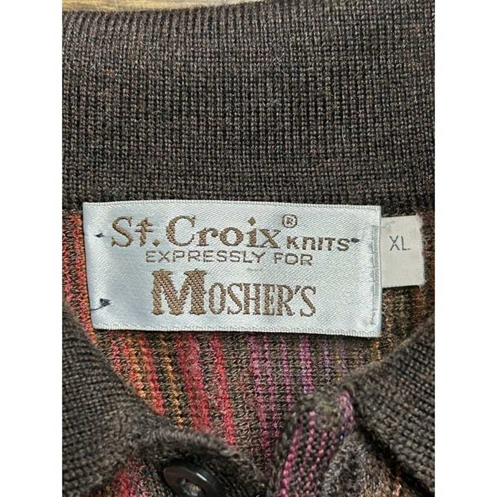 Vintage St. Croix Knits for Mosher's Men's Size X… - image 6
