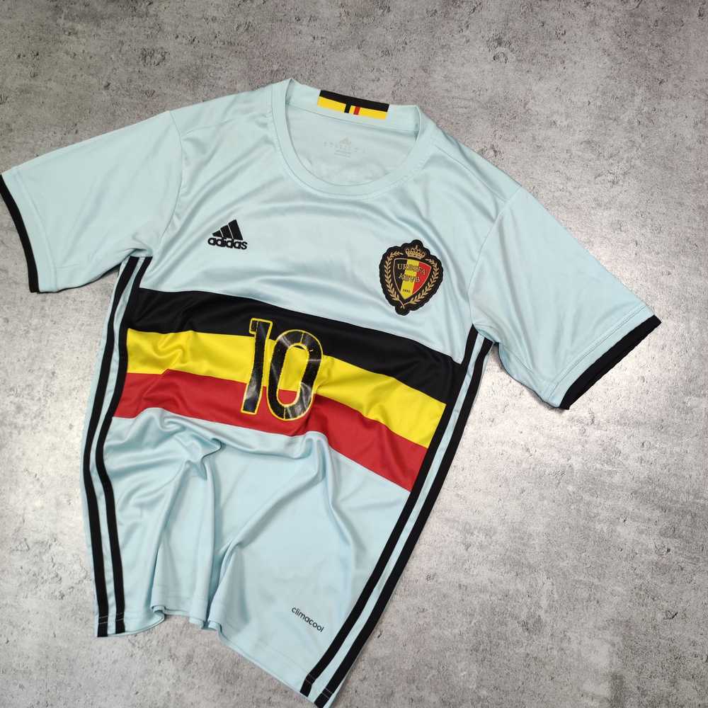 Adidas × Rare × Soccer Jersey RARE 2018 Eden Haza… - image 3