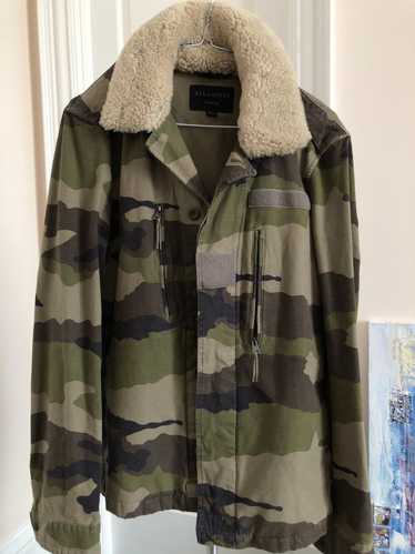 Allsaints ALLSAINTS camo wool jacket