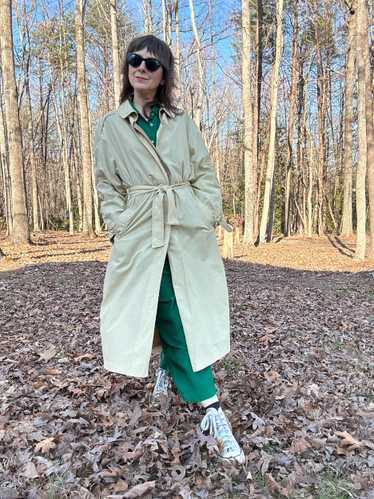 1970s Khaki Cotton Trenchcoat Kauntotar Finn Fashi