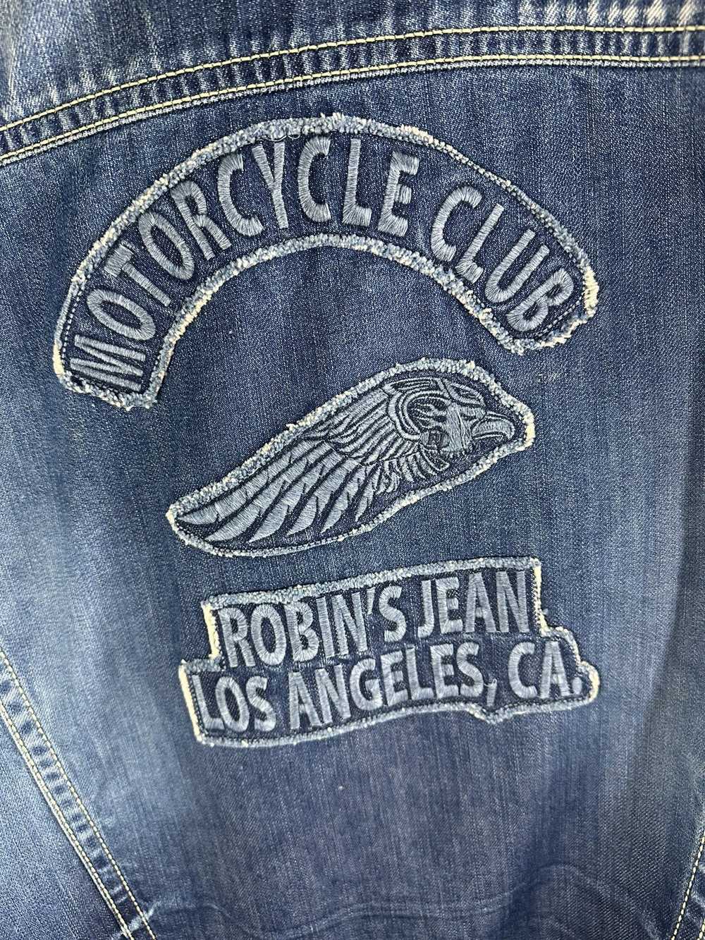 Robins Jeans robins jean studded Los Angeles moto… - image 7