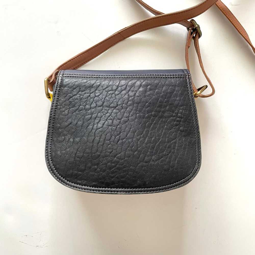 Soruka Color block Leather Crossbody Handbag - image 3