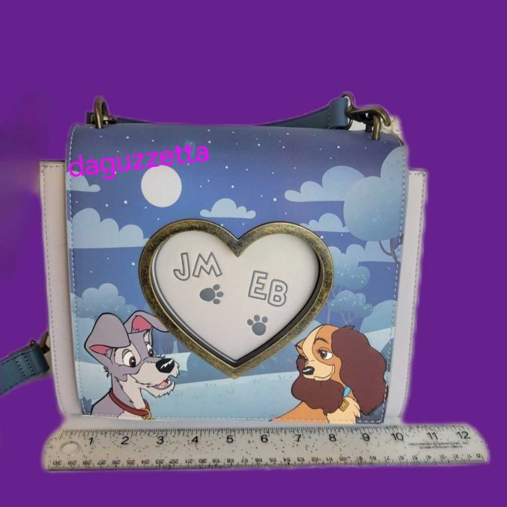 LOUNGEFLY LADY AND THE TRAMP CROSSBODY,  READ BEL… - image 2