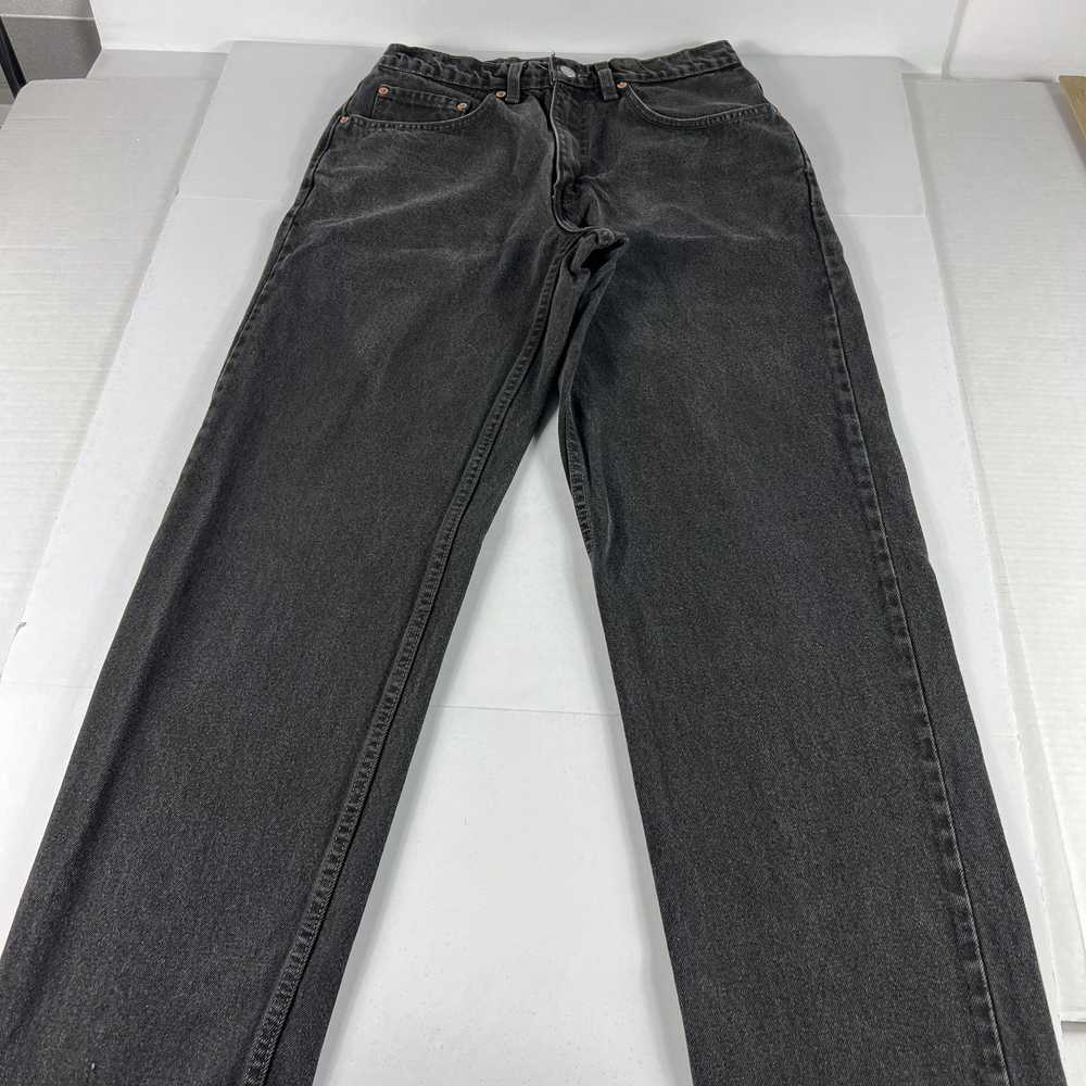 Levi's Y2K Levi's Jeans 550 Relaxed Black Faded C… - image 1