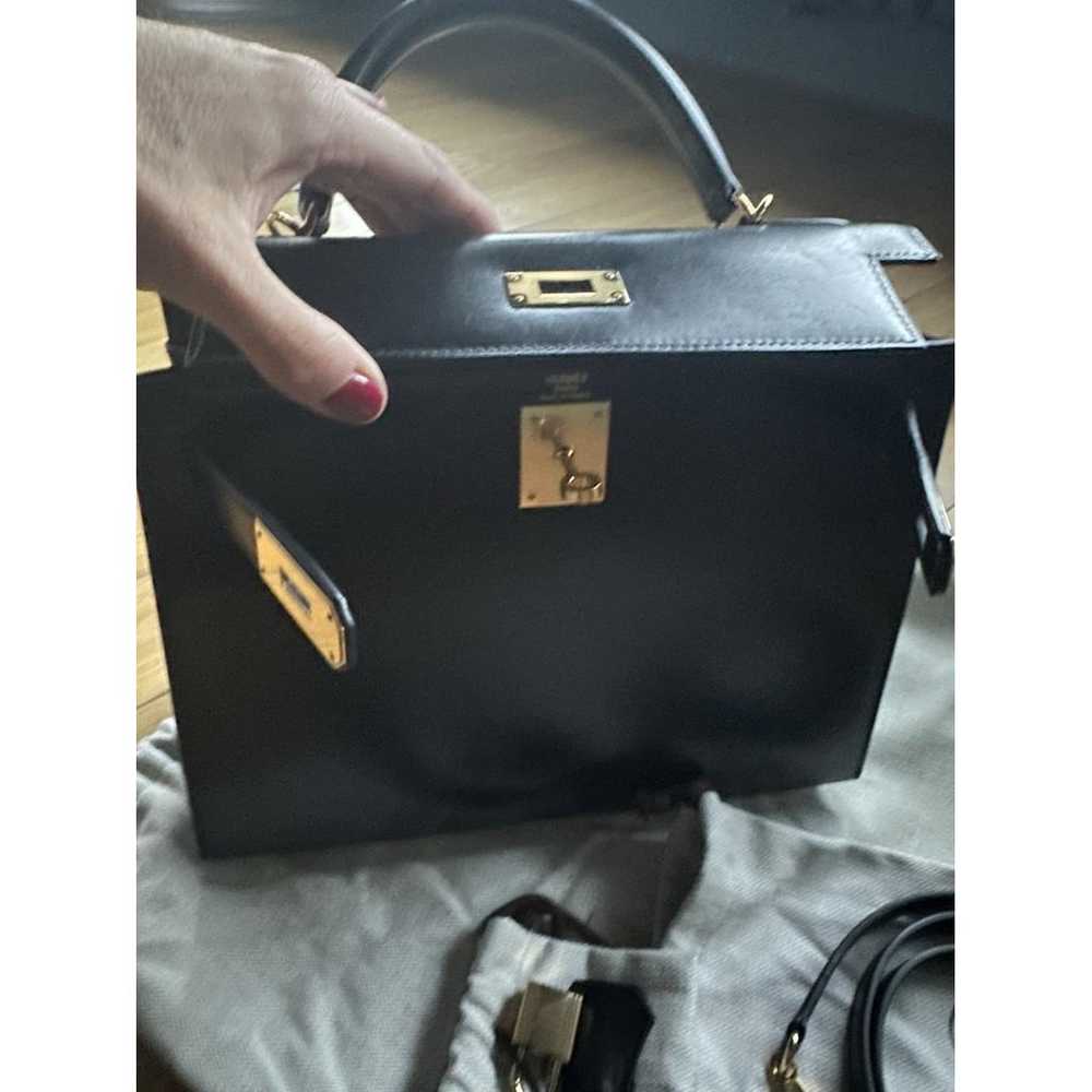Hermès Kelly 28 leather handbag - image 2