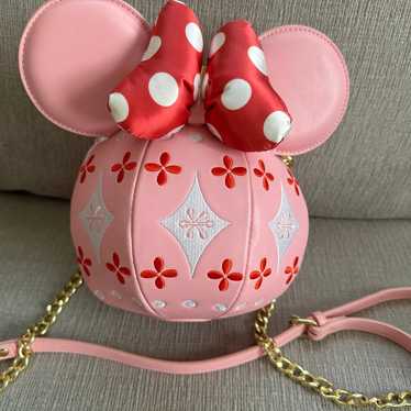 Loungefly stitch shoppe Minnie Ornament Crossbody… - image 1