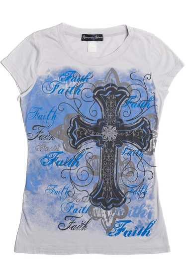 "Faith" Cross Cap Sleeve T-Shirt