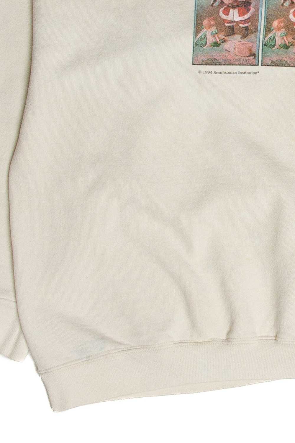 Vintage Smithsonian Santa Claus Soap Sweatshirt (… - image 3