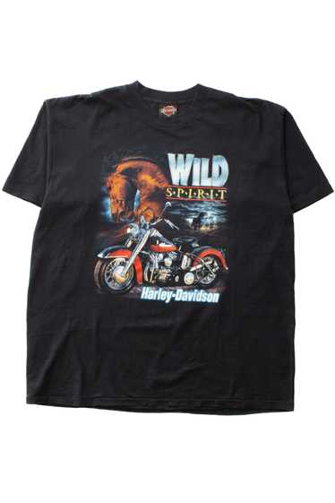 Vintage Wild Spirit Harley Davidson T-Shirt (1990s