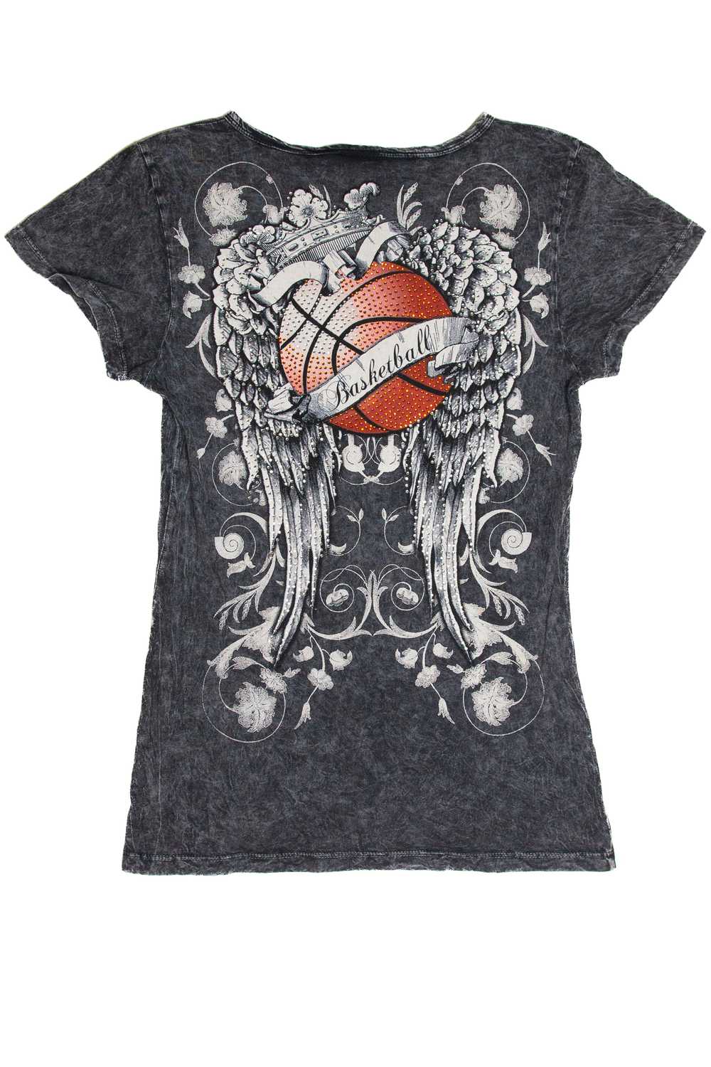 Basketball Rhinestone T-Shirt - image 3