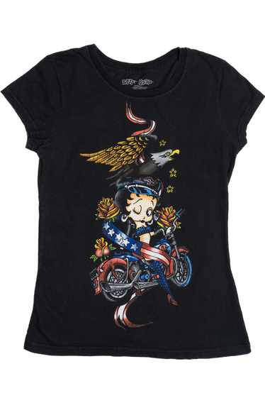 Betty Boop American Traditional Tattoo Style T-Shi