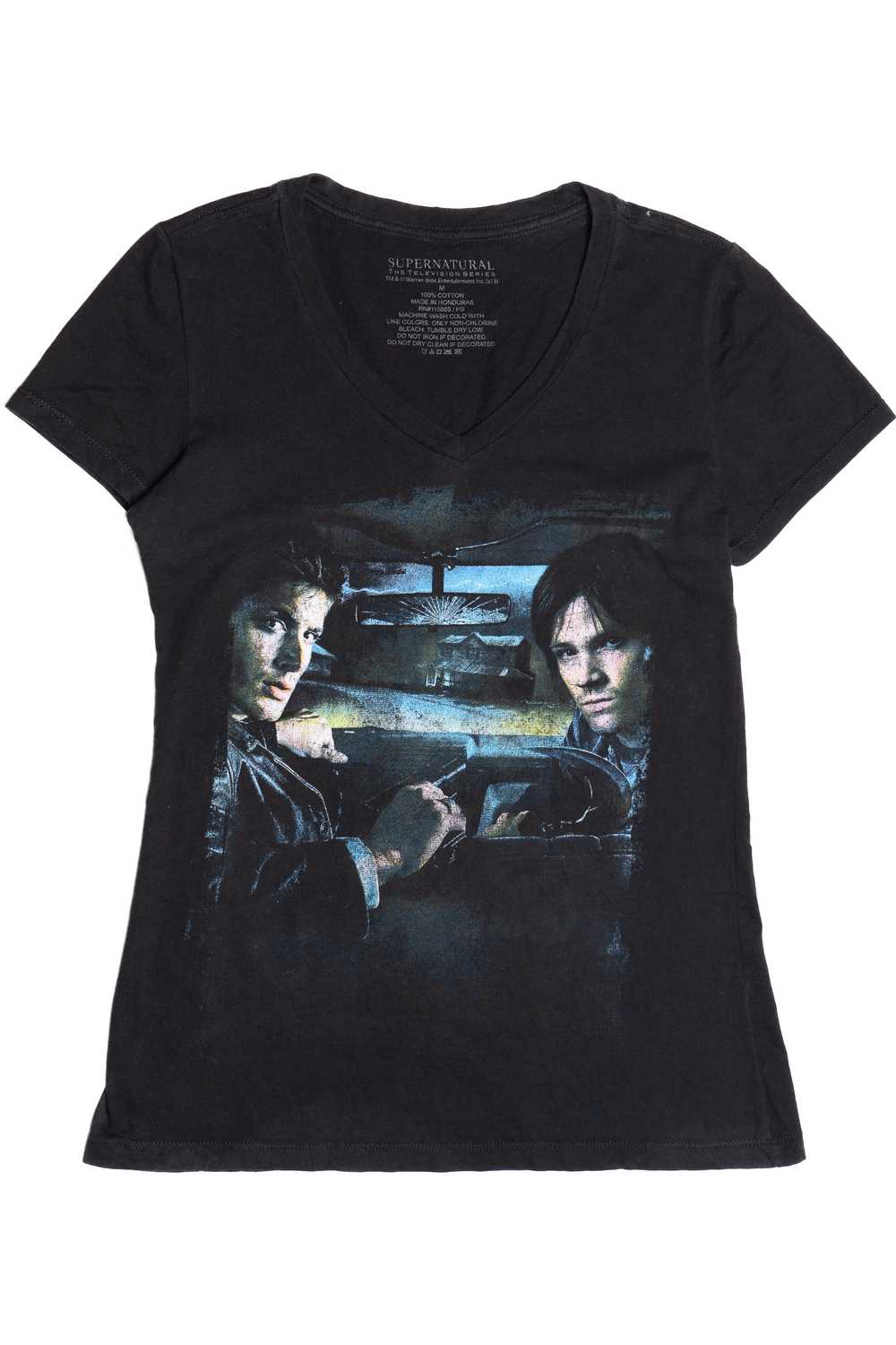 Sam & Dean Supernatural V-Neck T-Shirt 10699 - image 1