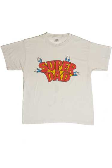 Vintage Super Dad T-Shirt (1988) - image 1