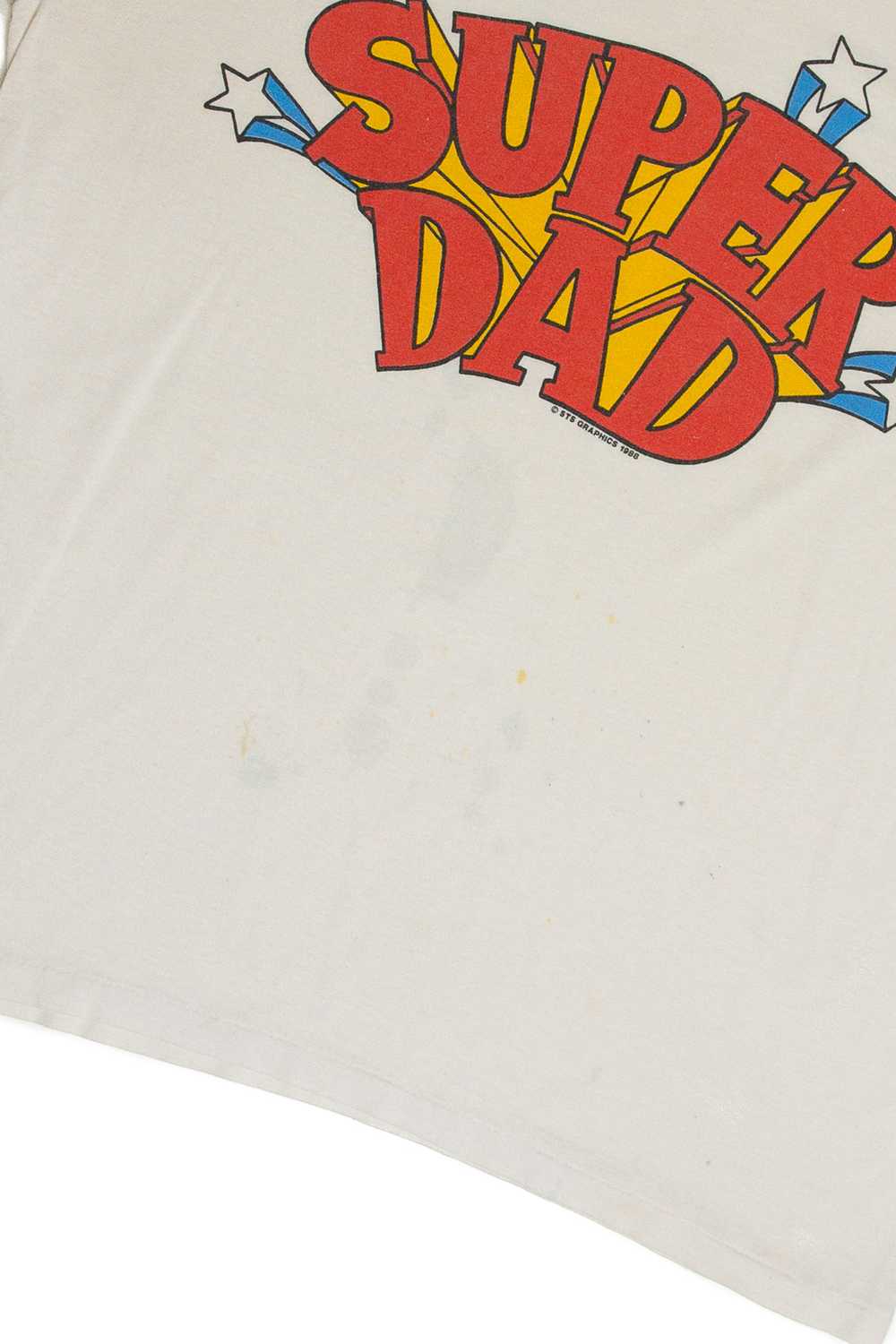 Vintage Super Dad T-Shirt (1988) - image 3