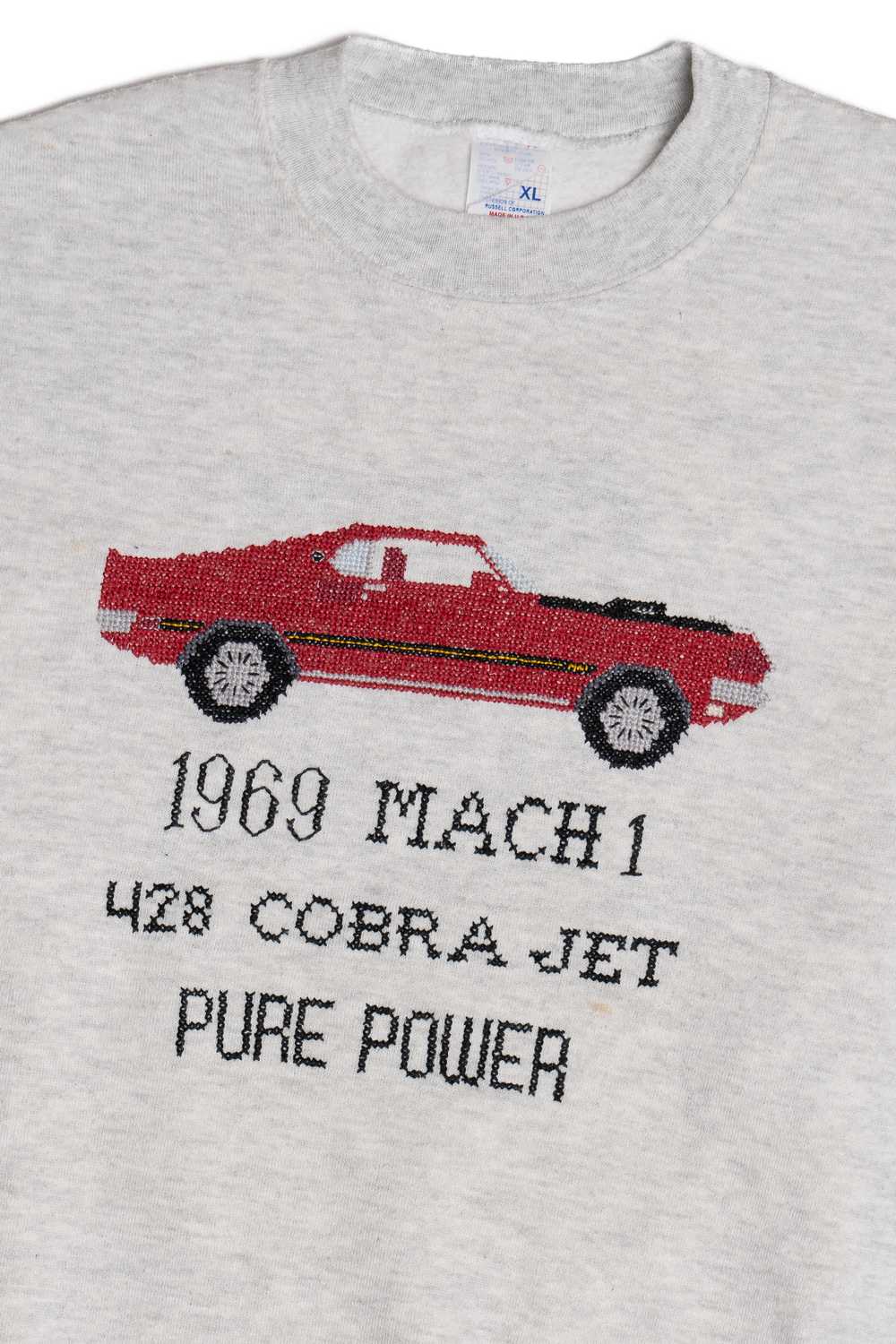 Vintage "1969 Mach 1 428 Cobra Jet" Mustang Car E… - image 3