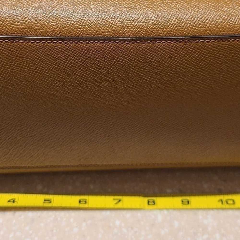 Coach Gallery Camel Leather Tote Bag - image 11