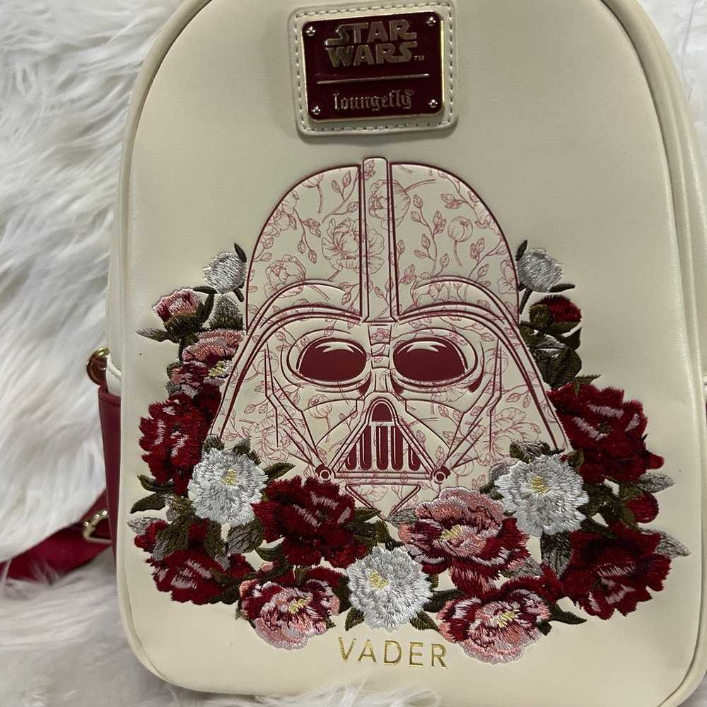 Loungefly Disney Star Wars Darth Vader Embroidere… - image 2