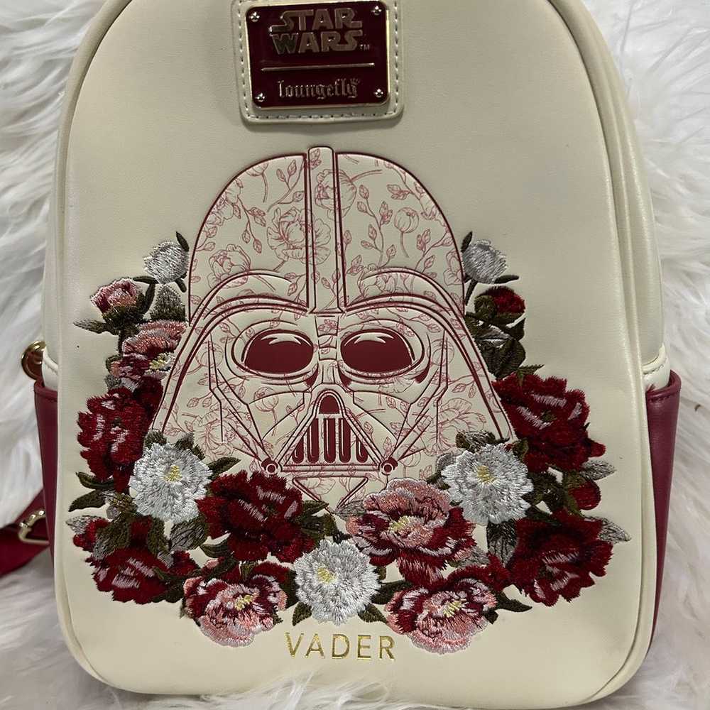 Loungefly Disney Star Wars Darth Vader Embroidere… - image 3