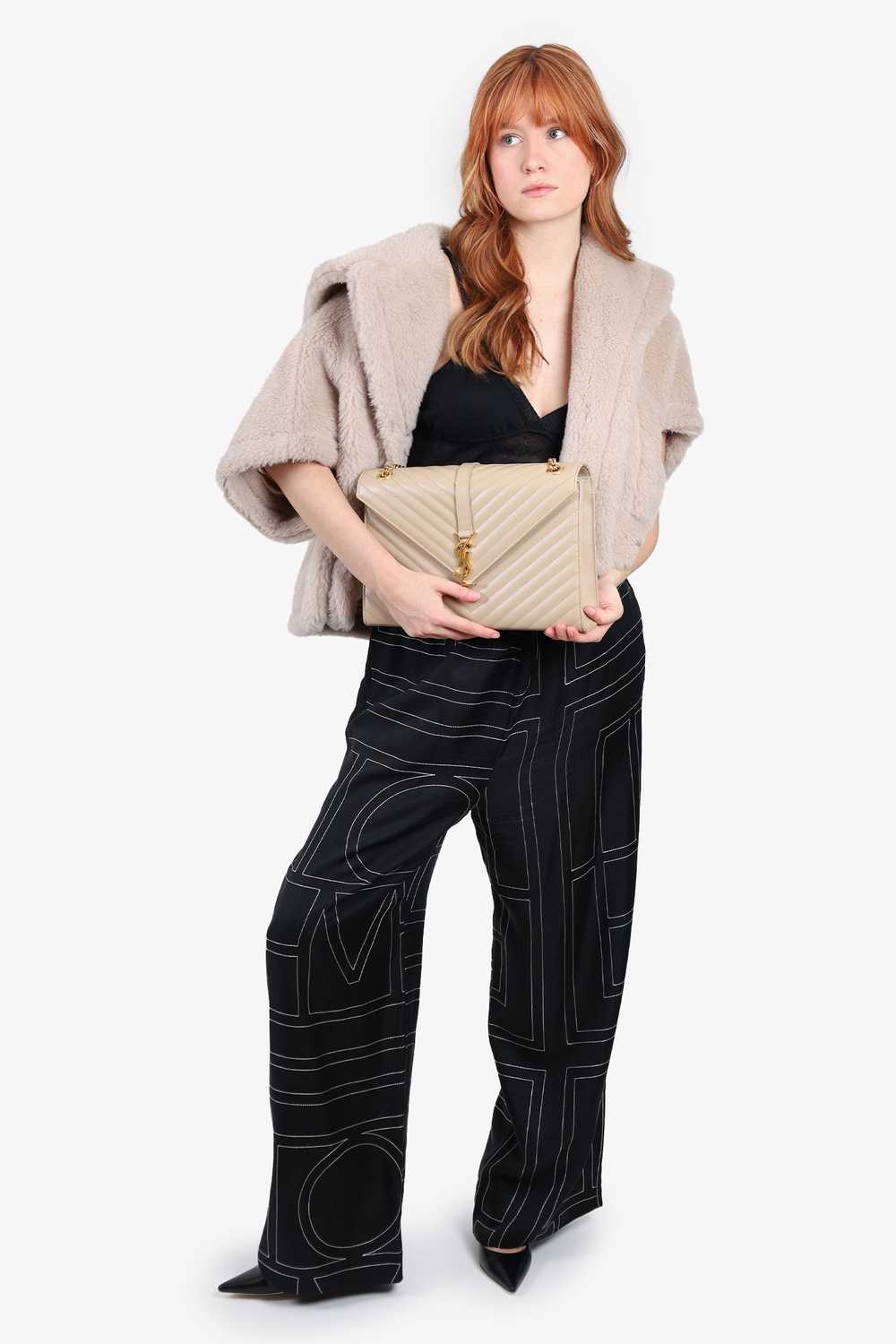 Yves Saint Laurent Black Cashmere Knit Sleeveless… - image 3