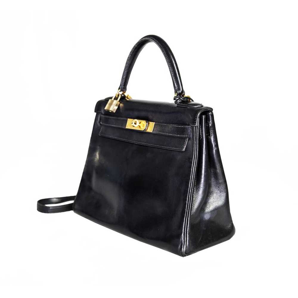 Hermès Kelly 28 leather handbag - image 6
