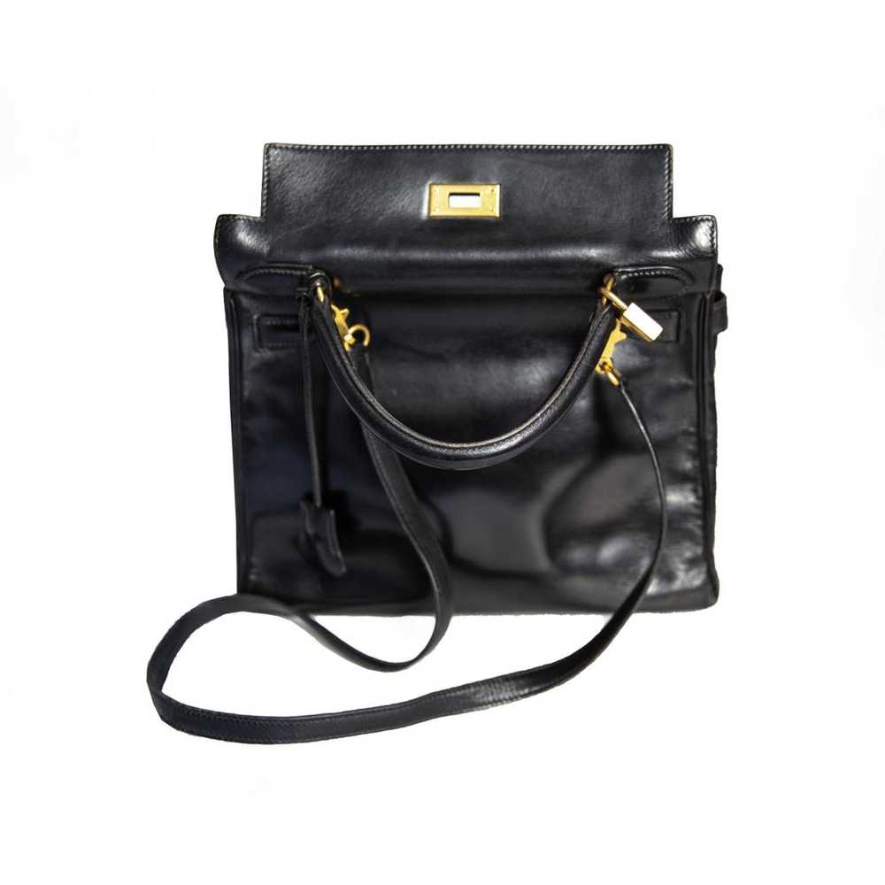 Hermès Kelly 28 leather handbag - image 9