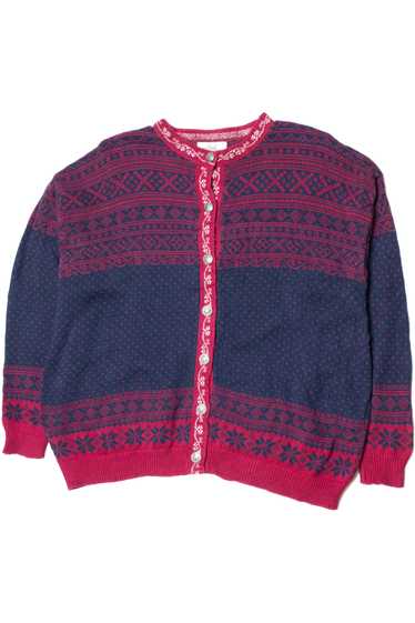 Vintage Lady Pinnacle Cardigan Sweater - image 1