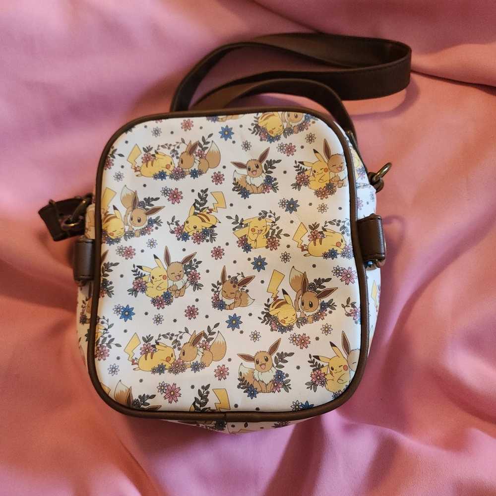 Pikachu and Eevee crossbody purse Loungefly pokem… - image 2