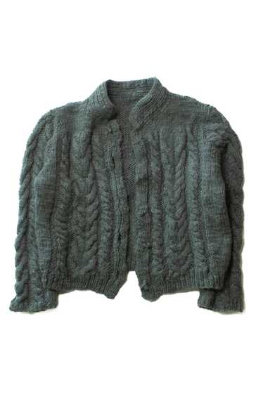 Vintage Handmade Open Front Cardigan Sweater