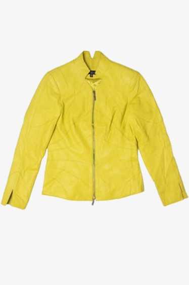 Chartreuse Juliana Leather Jacket - image 1