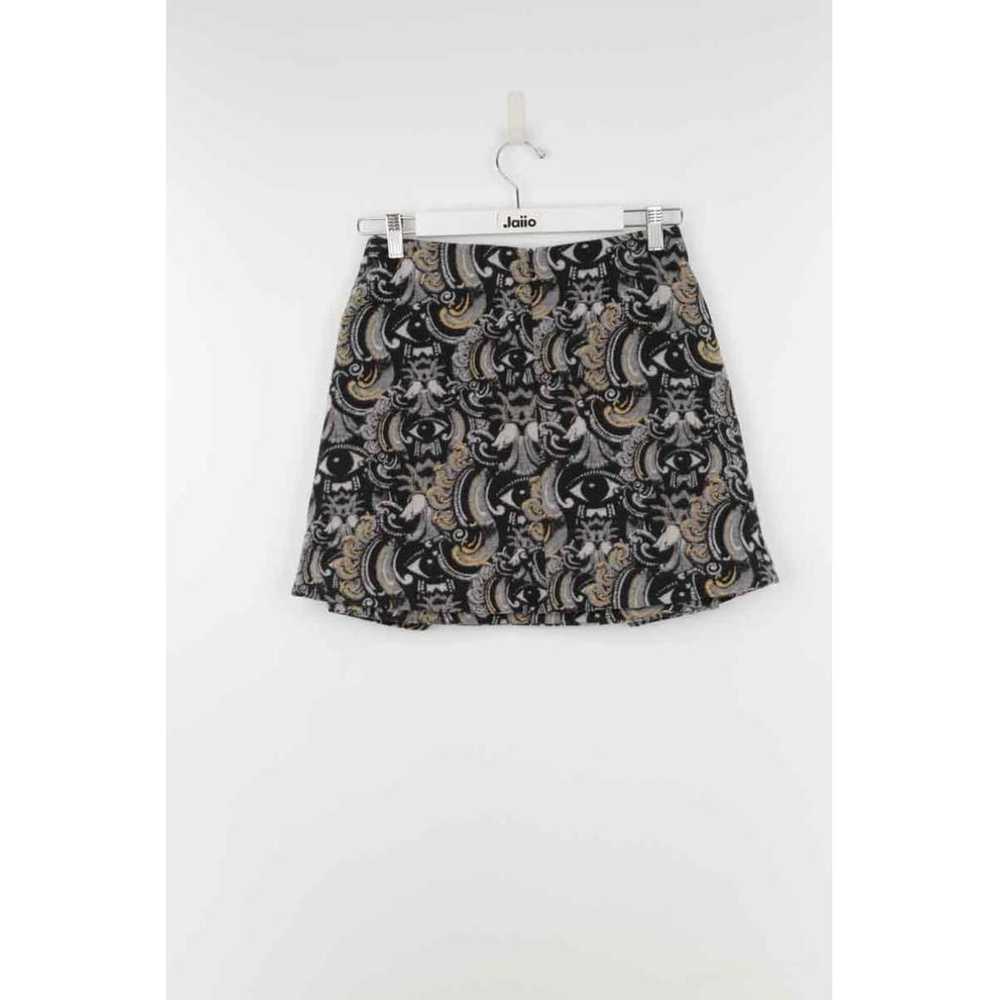 Kenzo Wool mid-length skirt - image 3
