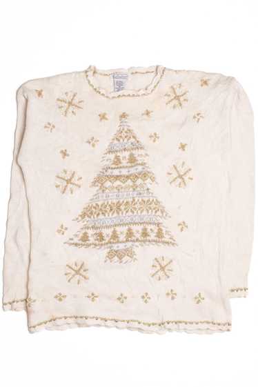 White Ugly Christmas Pullover 61269