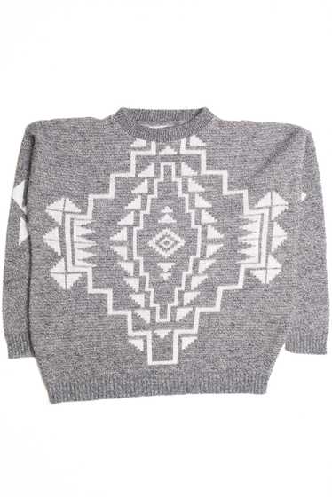 Ugly Grey Christmas Pullover 61253