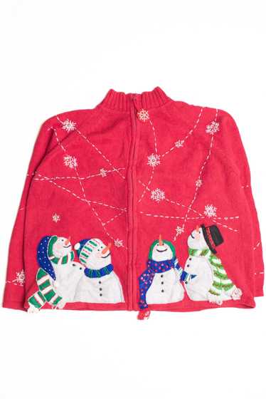 Red Ugly Christmas Cardigan 61170