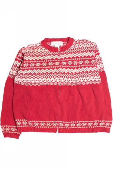 Red Ugly Christmas Cardigan 61083