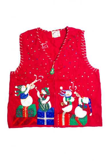 Red Ugly Christmas Vest 60643