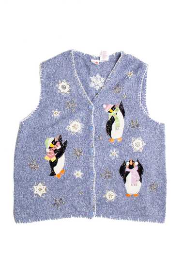 Blue Ugly Christmas Vest 60627