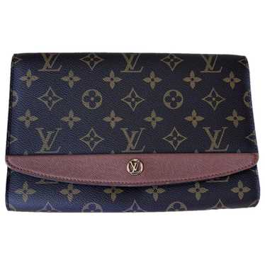 Louis Vuitton Bordeaux leather handbag
