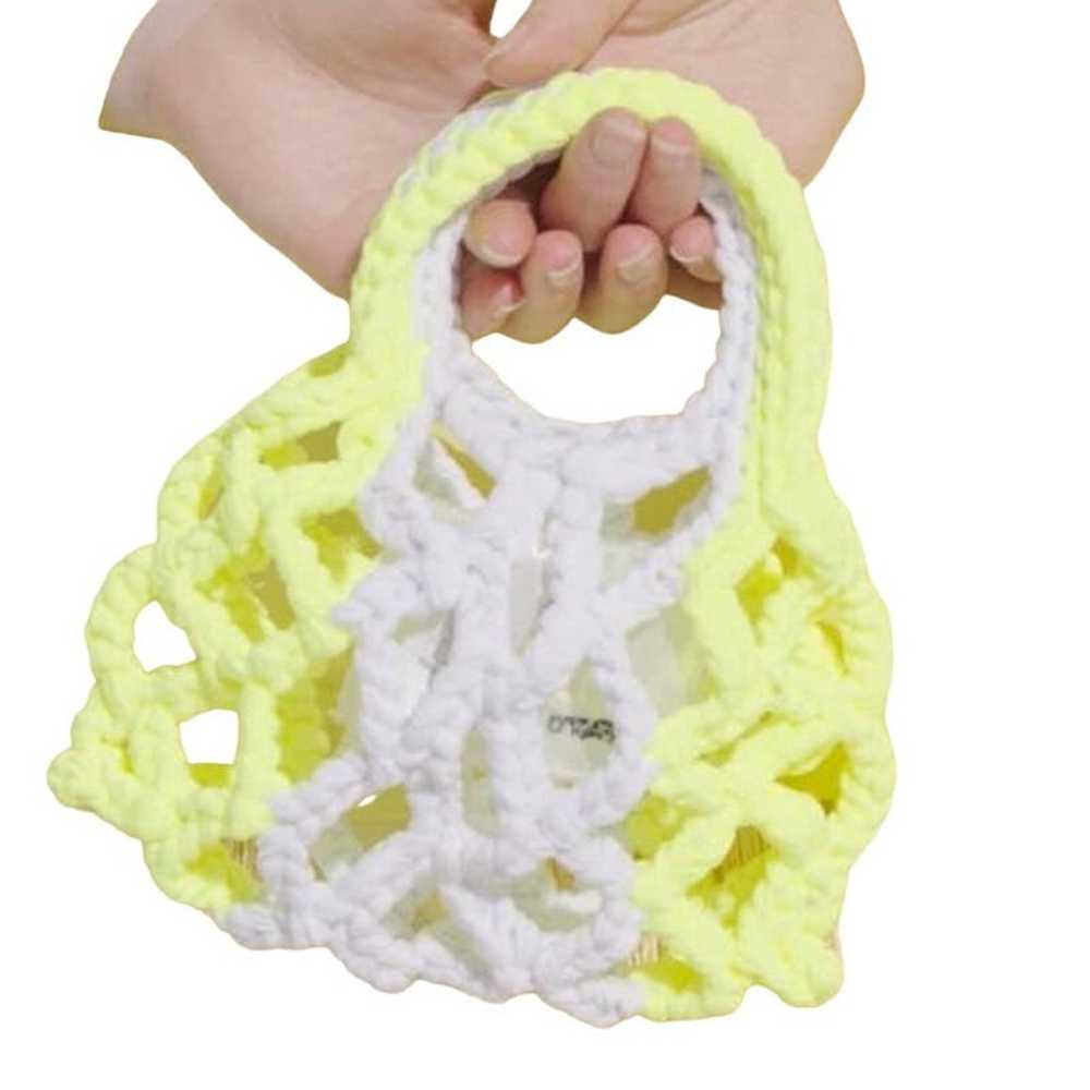 Forte Forte Crocheted Stretch Mini Bag Purse Brig… - image 1
