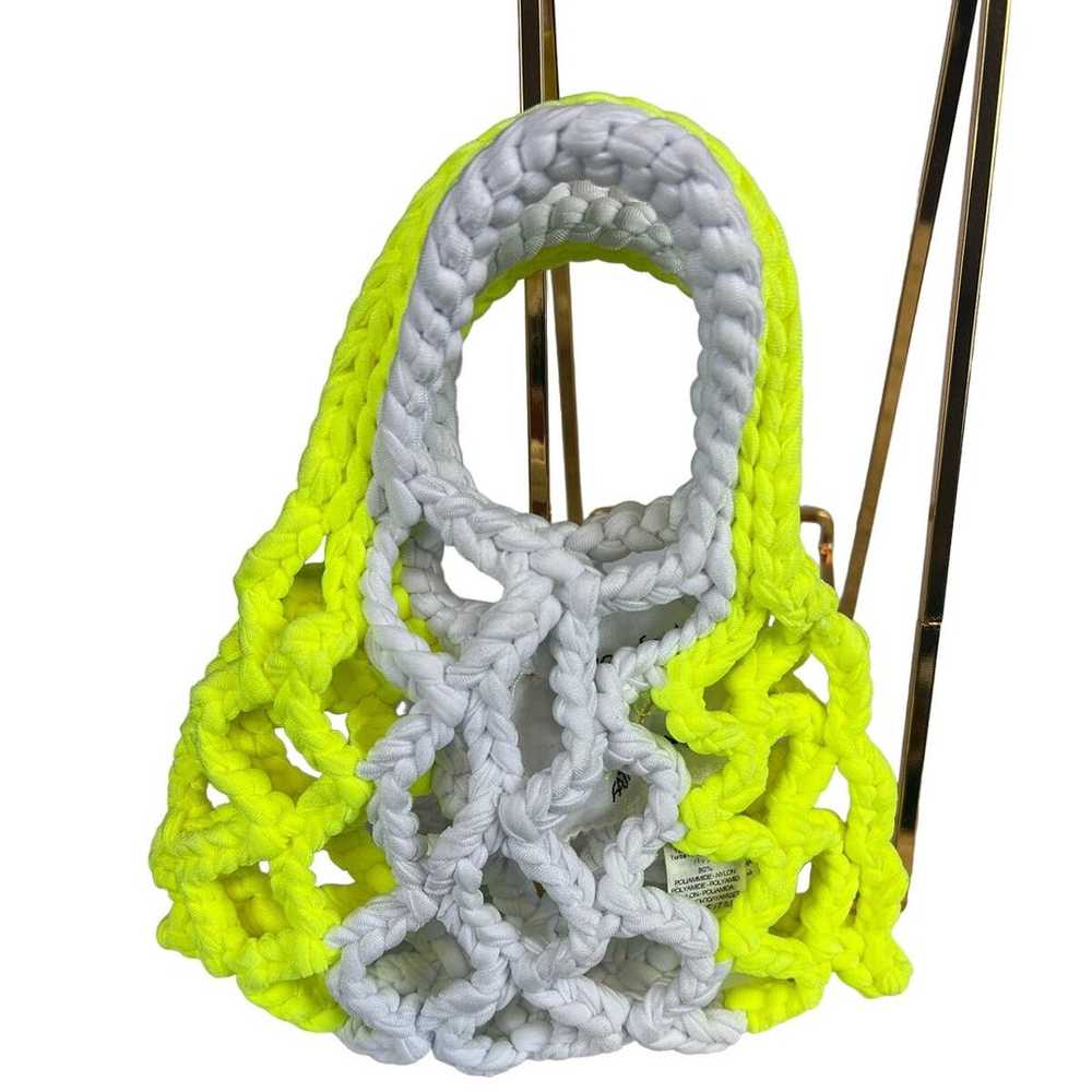 Forte Forte Crocheted Stretch Mini Bag Purse Brig… - image 2