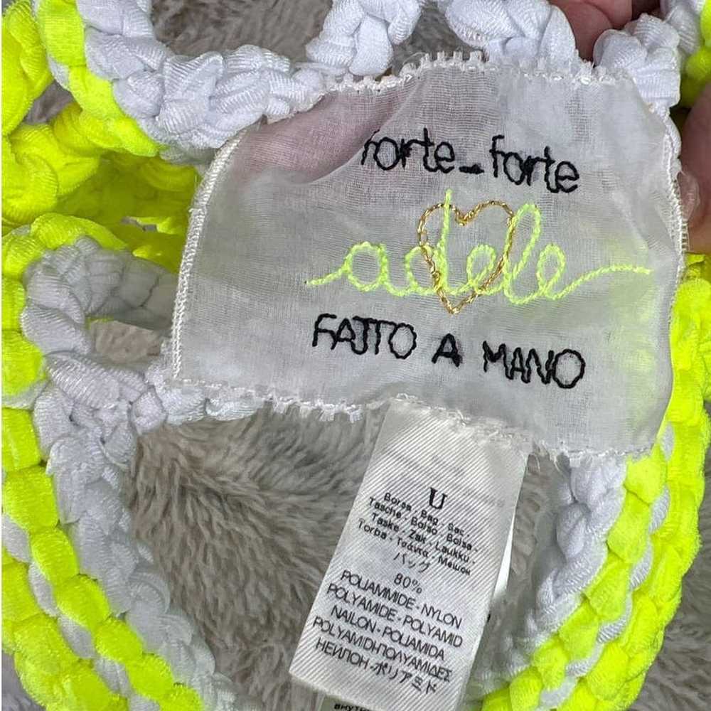 Forte Forte Crocheted Stretch Mini Bag Purse Brig… - image 4