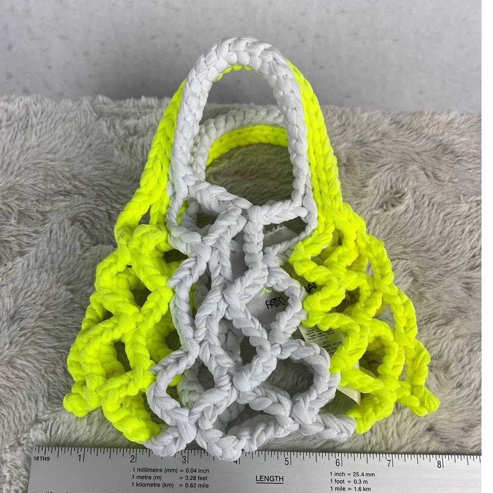 Forte Forte Crocheted Stretch Mini Bag Purse Brig… - image 7