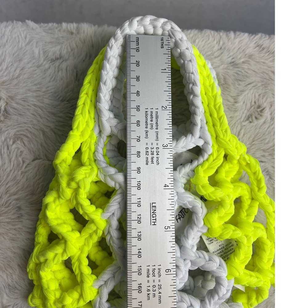 Forte Forte Crocheted Stretch Mini Bag Purse Brig… - image 9