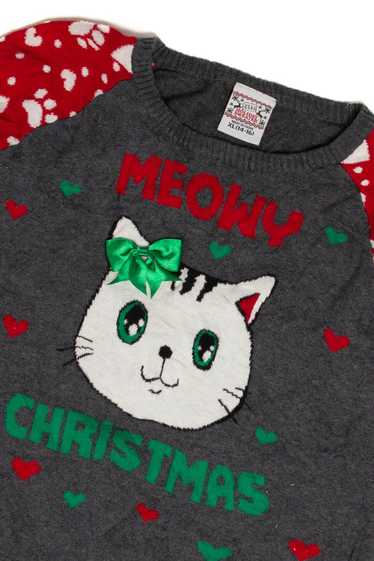 Meowy Christmas Ugly Christmas Sweater 62008