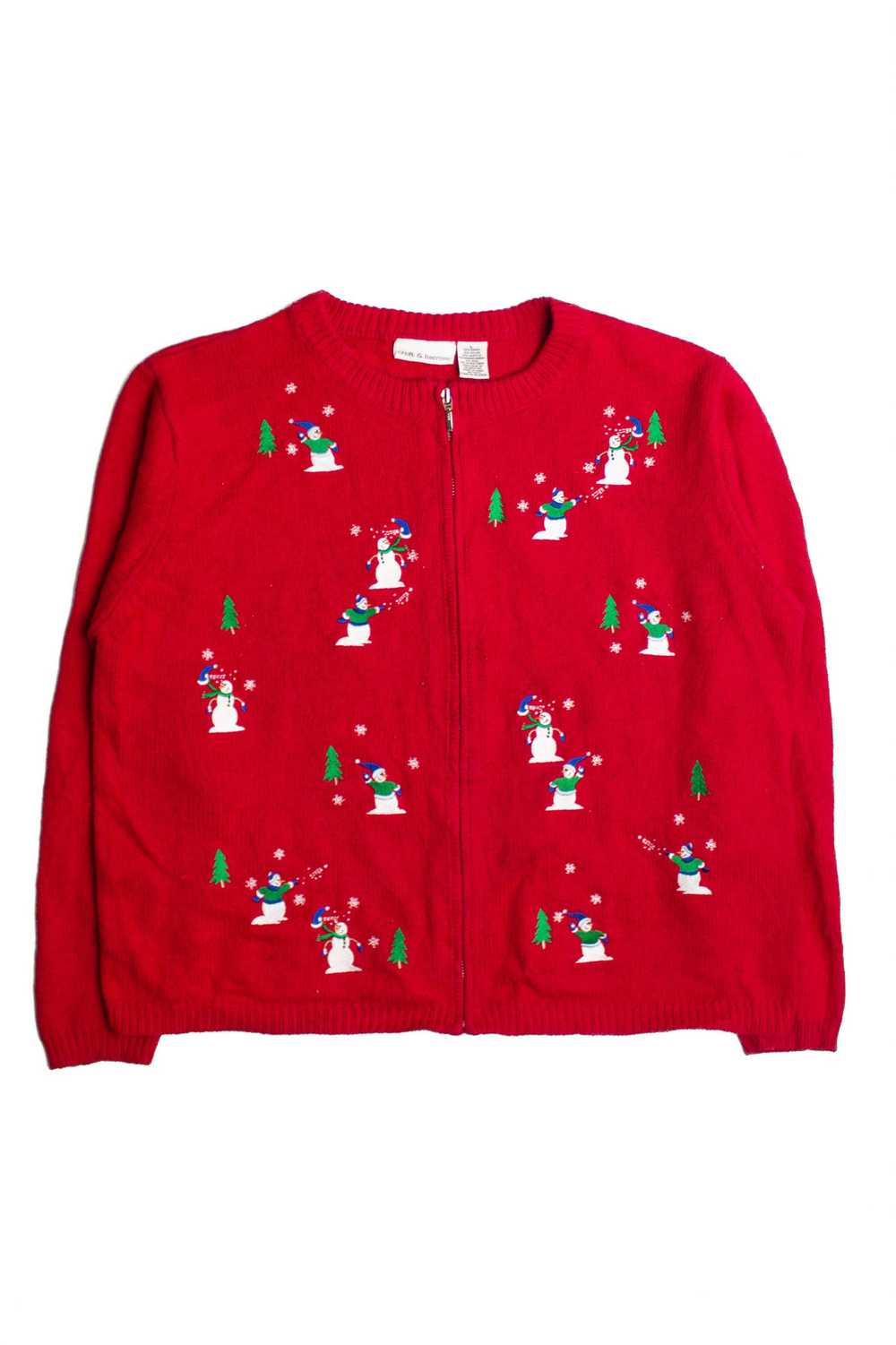 Red Ugly Christmas Sweater 60499 - image 2